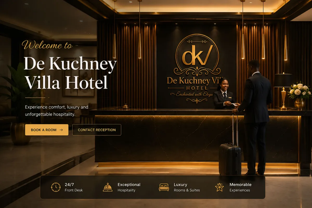 De Kuchney Villa Reception Desk